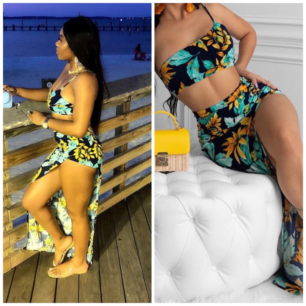 2 piece skirt set